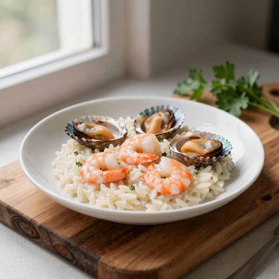 Risotto nei gusci
