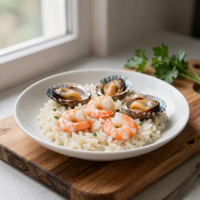 Risotto nei gusci