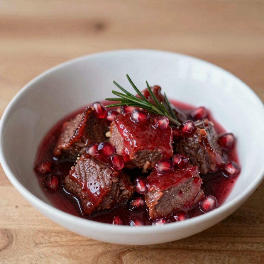 Cinghiale alla melograna