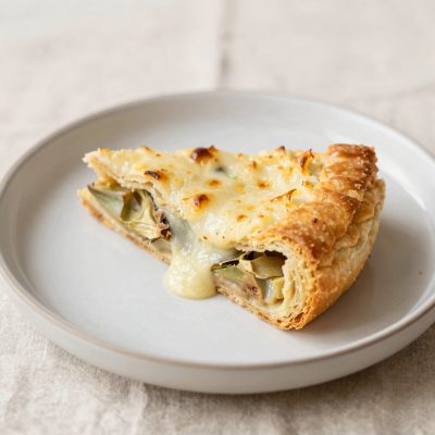 Torta ai carciofi e ai formaggi