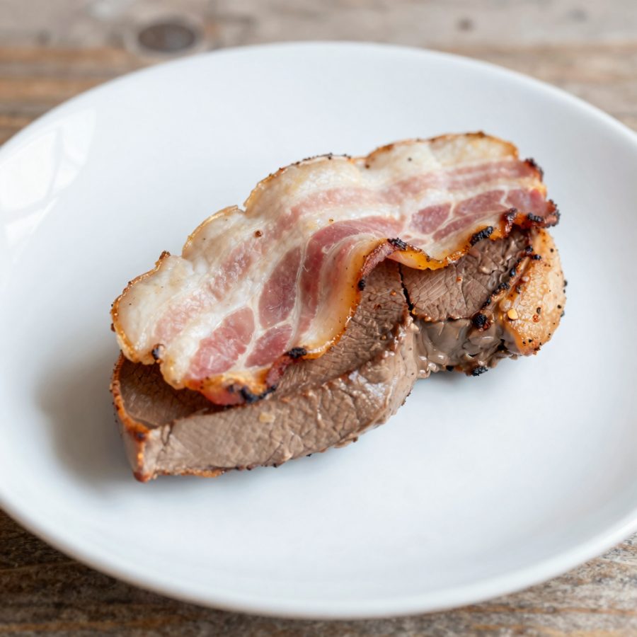 Fegato al bacon