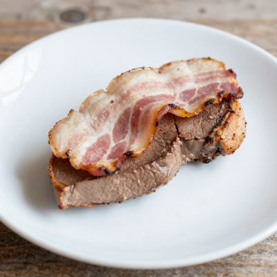 Fegato al bacon