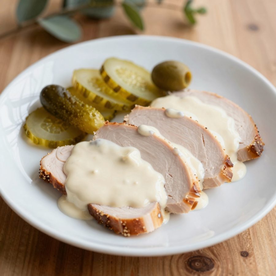 Fesa di tacchino tonnata