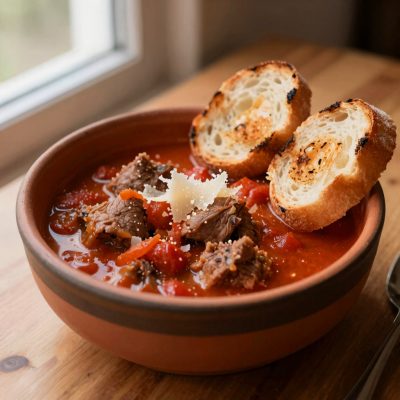 Stufato di cinghiale alla contadina