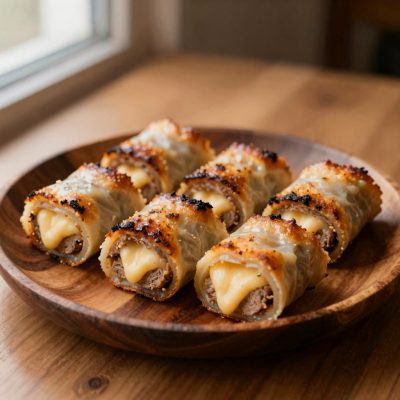 Involtini alla crema di formaggio
