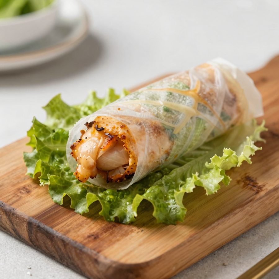 Involtini di pollo alla soja