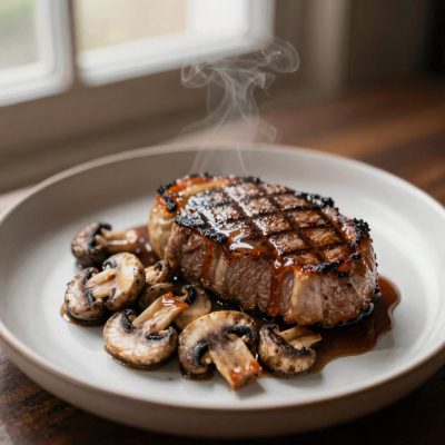 Lonza ai funghi