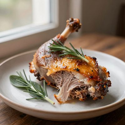 Coniglio al forno aromatizzato