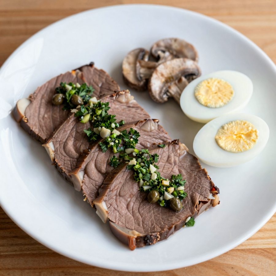 Manzo in salsa verde