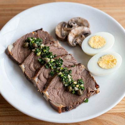 Manzo in salsa verde