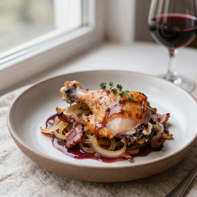 Pollo ai funghi