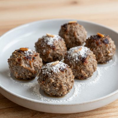 Polpette con pinoli