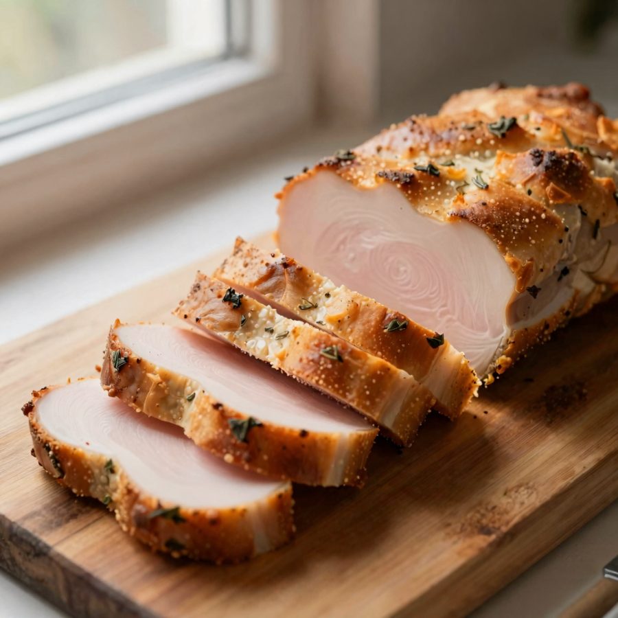 Sformato di tacchino e prosciutto