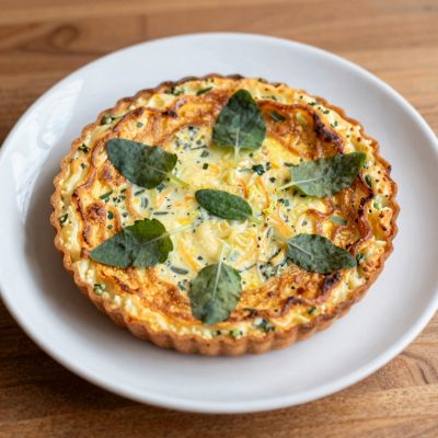 Frittata dolce alle erbe selvatiche