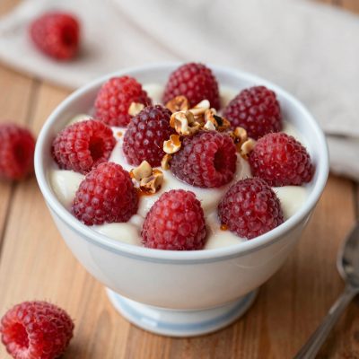 Parfait al rabarbaro con nocciola