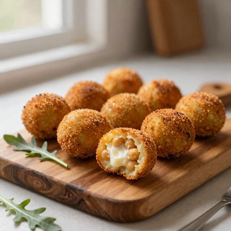 Crocchette di piselli