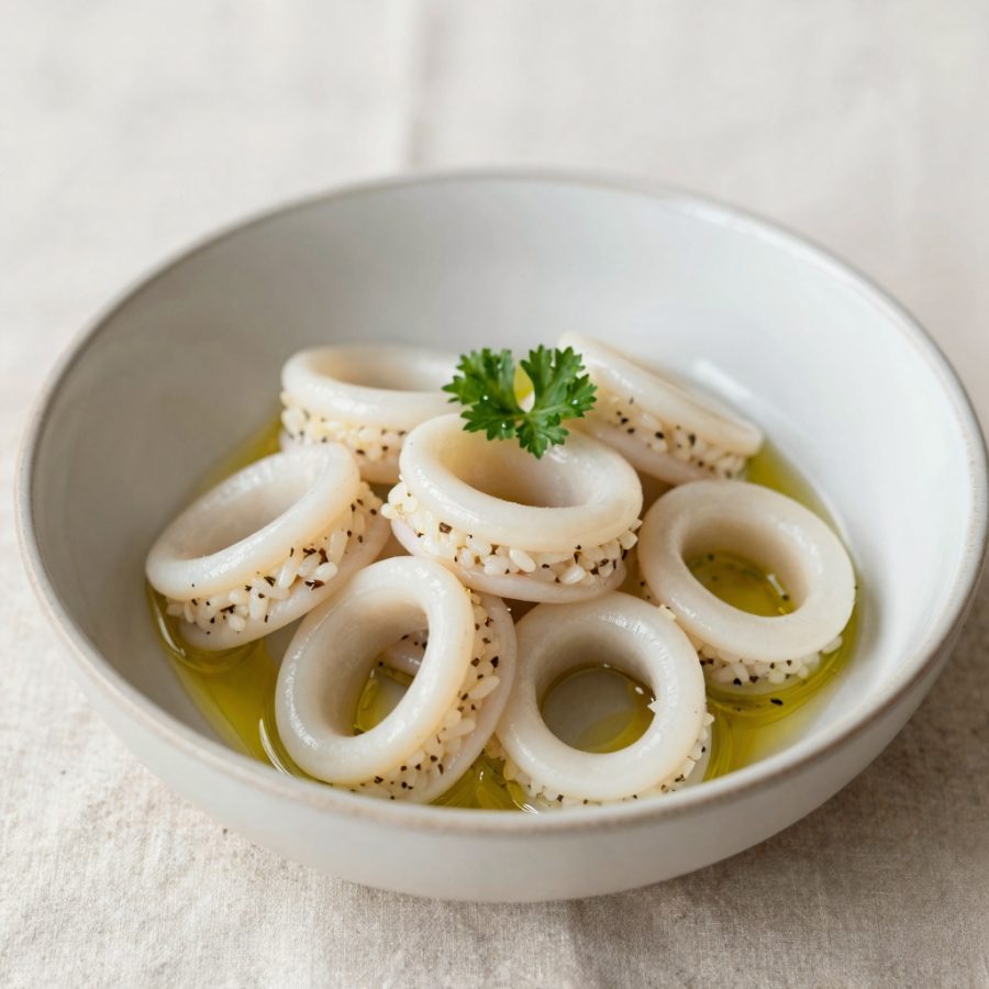 Calamari ripieni alla greca