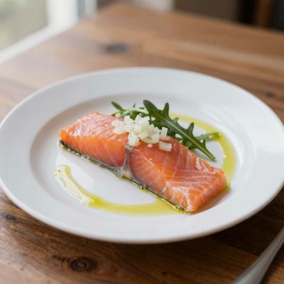 Carpaccio di salmone