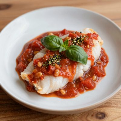 Filetti di nasello alla pescatora