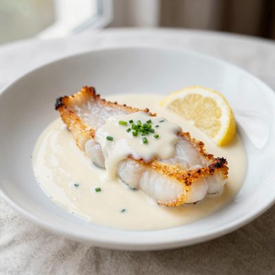 Filetti di platessa al vino bianco