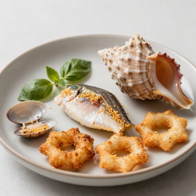 Fritto di triglie e sogliolette