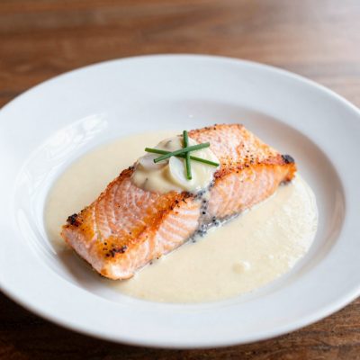 Salmone alla parigina