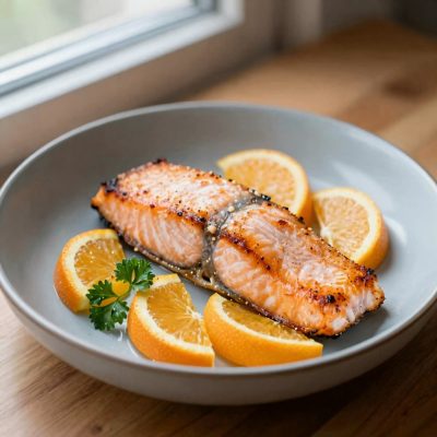 Salmone all’arancia