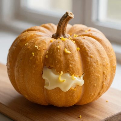 Sformato di zucca al limone