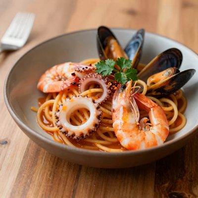 Spaghetti allo scoglio (romagnola)
