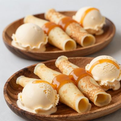 Crespelle al gelato