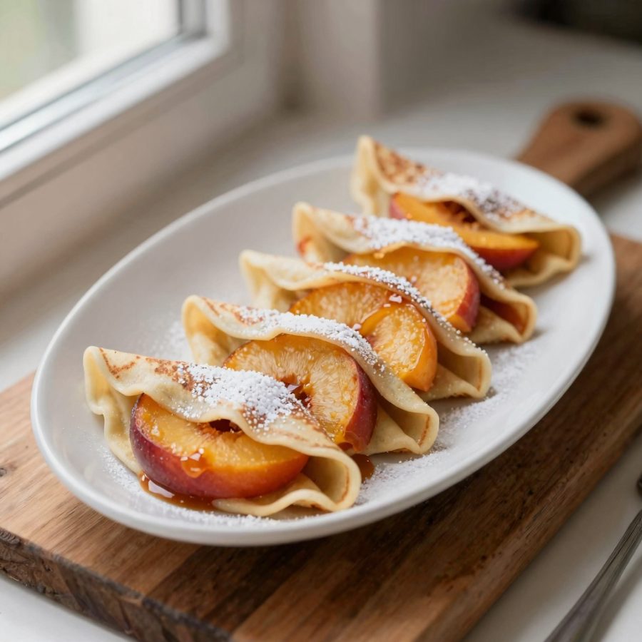 Crespelle alla pesca
