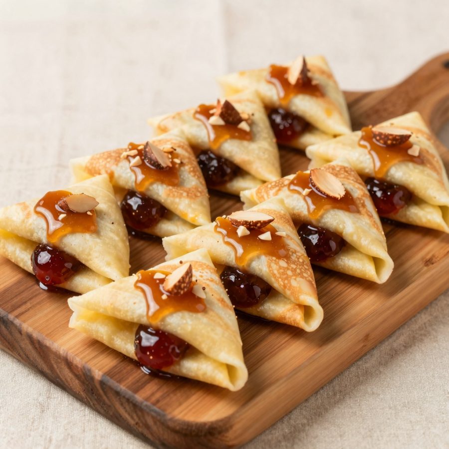 Crespelle alle visciole