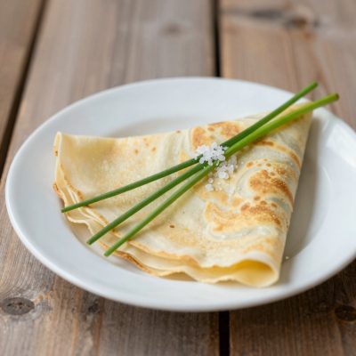 Crespelle: impasto base salato