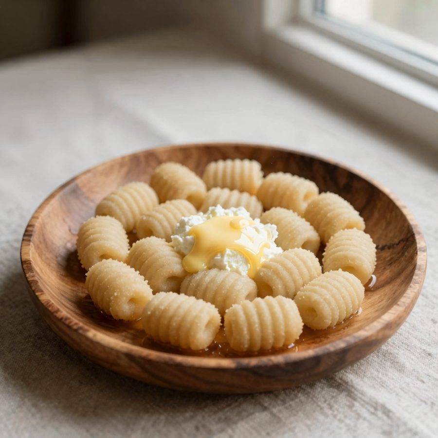 Gnocchi alla zucca e ricotta