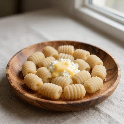 Gnocchi alla zucca e ricotta