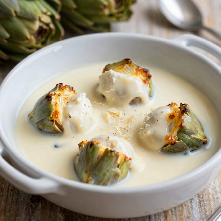 Carciofi con la fontina
