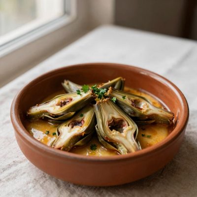 Carciofi in tegame alla ligure