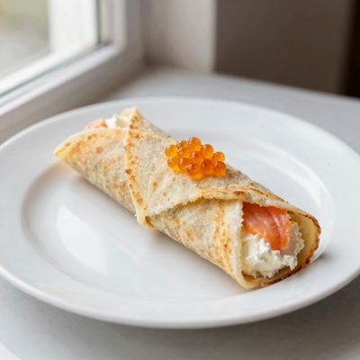 Crespelle al salmone