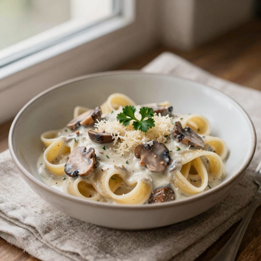 Tagliatelle ai funghi porcini