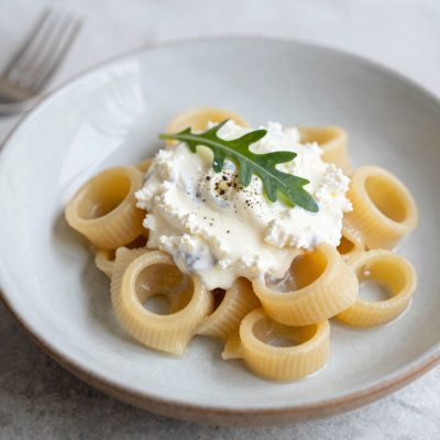 Gemelli con la rucola