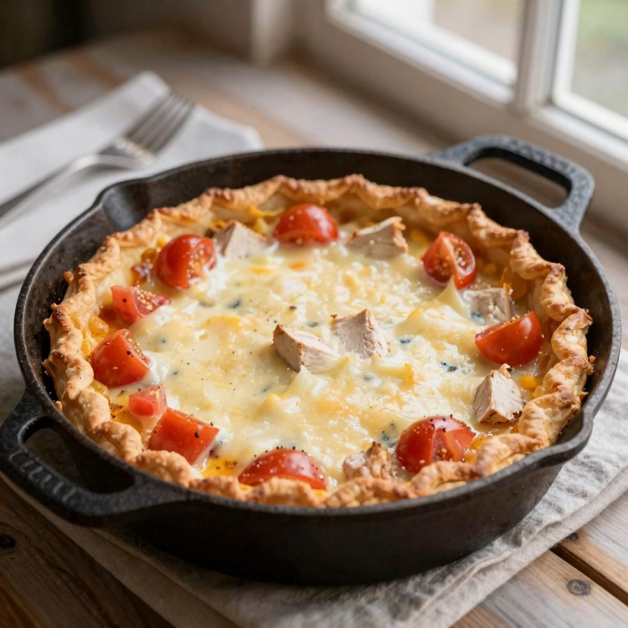 Torta al formaggio del contadino