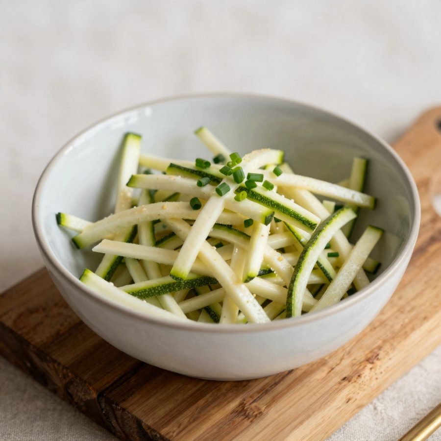 Insalata di zucchine crude