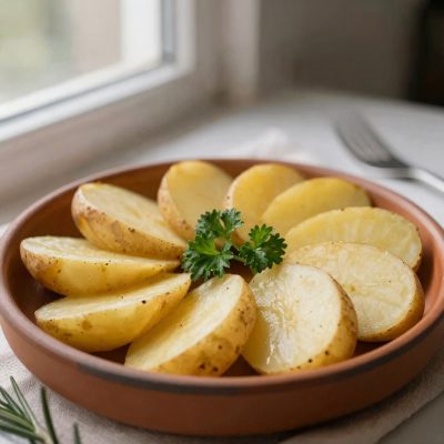 Patate allo zafferano