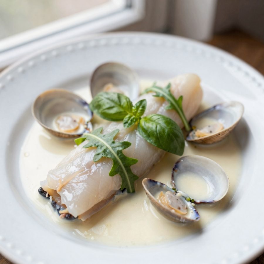 Involtini di Sogliola alla rucola