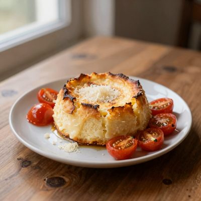Soufflé al formaggio alla vallesana