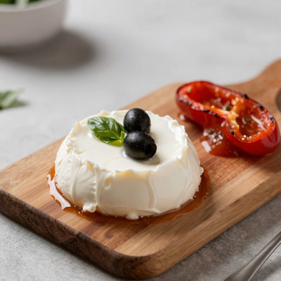 Sformato di formaggio di capra