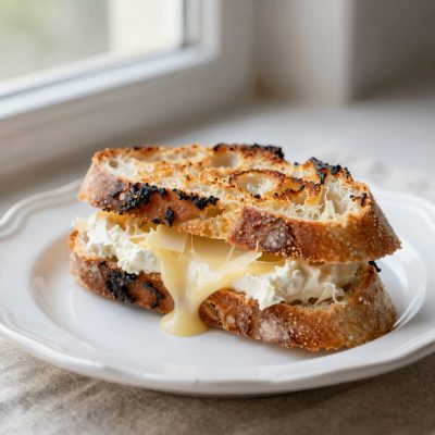 Tartine calde alla fontina
