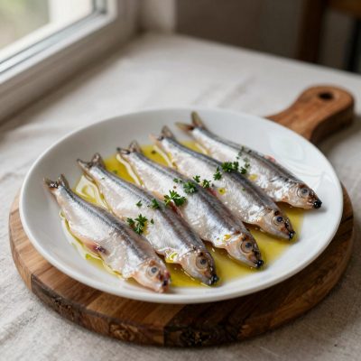 Alici marinate alla casalinga