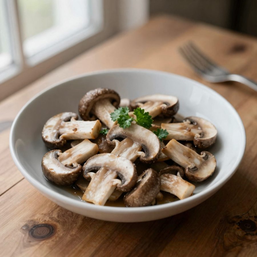 Funghi porcini trifolati al vino bianco