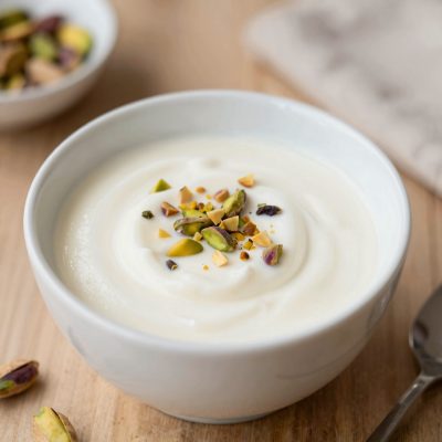 Crema di yogurt allo zafferano